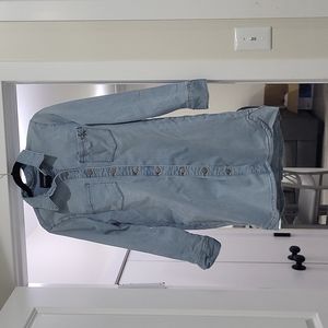 Calvin Klein denim shirt dress